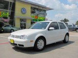 2003 Candy White Volkswagen Golf GL 2 Door #17632690