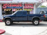 2003 Indigo Blue Metallic Chevrolet S10 LS Extended Cab 4x4 #17631030