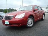 2009 Inferno Red Crystal Pearl Chrysler Sebring Touring Sedan #17622840