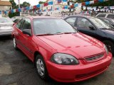 1998 Milano Red Honda Civic DX Coupe #17631861