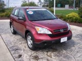 2007 Tango Red Pearl Honda CR-V LX 4WD #17638075