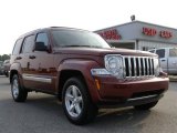 2008 Red Rock Crystal Pearl Jeep Liberty Limited #17628302