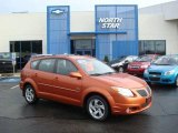2005 Fusion Orange Metallic Pontiac Vibe  #17628666