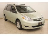 2009 Silver Pine Mica Toyota Sienna LE #17637191