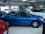 2010 Blue Streak Metallic Toyota Corolla LE #17695300