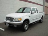 1999 Oxford White Ford F150 XLT Extended Cab 4x4 #17703351