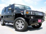 2005 Black Hummer H2 SUV #17688127