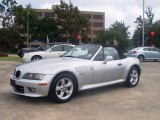 2002 Titanium Silver Metallic BMW Z3 2.5i Roadster #17746263