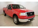 2008 Bright Red Ford F150 STX SuperCab 4x4 #17748691
