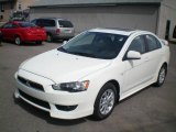 2010 Wicked White Metallic Mitsubishi Lancer ES #17734553