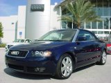 2006 Moro Blue Pearl Effect Audi A4 1.8T Cabriolet #1767338
