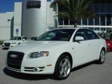 2007 Ibis White Audi A4 2.0T Sedan #1767340