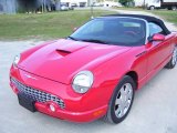 2002 Torch Red Ford Thunderbird Premium Roadster #17702959