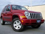 2007 Inferno Red Crystal Pearl Jeep Liberty Sport 4x4 #17732546