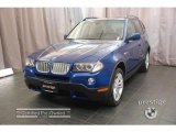 2007 Montego Blue Metallic BMW X3 3.0si #17731782