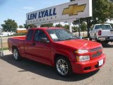 2005 Victory Red Chevrolet Colorado LS Extended Cab #17831961
