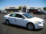 2010 Summit White Chevrolet Malibu LS Sedan #17840701