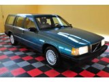 1995 Blue Green Metallic Volvo 940 Wagon #17839420