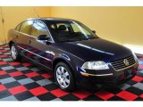 Indigo Blue Pearl Volkswagen Passat in 2003