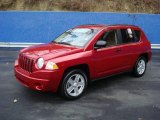 2007 Inferno Red Crystal Pearlcoat Jeep Compass Sport #1755438
