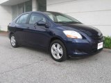 2008 Nautical Blue Metallic Toyota Yaris Sedan #17837635