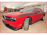 2009 Inferno Red Crystal Pearl Coat Dodge Challenger R/T Classic #17835729
