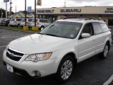 2009 Satin White Pearl Subaru Outback 2.5i Limited Wagon #17887114