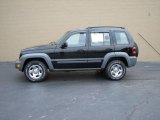 2006 Black Jeep Liberty Sport #17895357
