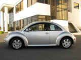 2001 Silver Arrow Metallic Volkswagen New Beetle GLS Coupe #17968380