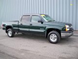 Dark Green Metallic Chevrolet Silverado 1500 in 2003