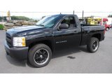 2008 Black Chevrolet Silverado 1500 Work Truck Regular Cab #17967705