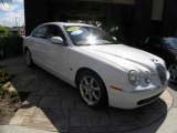 2005 White Onyx Jaguar S-Type 3.0 #17967495