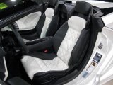 2010 Lamborghini Gallardo LP560-4 Spyder Black/White Interior
