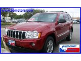 2005 Inferno Red Crystal Pearl Jeep Grand Cherokee Limited #17967286