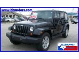 2007 Black Jeep Wrangler Unlimited Sahara #17967288