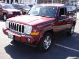 2009 Red Rock Crystal Pearl Jeep Commander Sport 4x4 #17952054