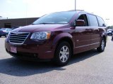 2008 Deep Crimson Crystal Pearlcoat Chrysler Town & Country Touring #17960637