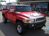 2006 Victory Red Hummer H3  #17962826