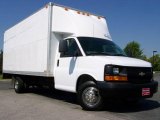 2007 Summit White Chevrolet Express Cutaway 3500 Commercial Moving Van #17954162