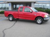 2002 Bright Red Ford F150 XLT SuperCab #18033653