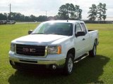 2009 Summit White GMC Sierra 1500 SLE Extended Cab #18033894