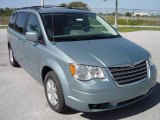 Clearwater Blue Pearl Chrysler Town & Country in 2009