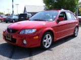 2002 Classic Red Mazda Protege 5 Wagon #18021539