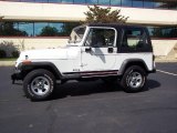 1995 Bright White Jeep Wrangler S 4x4 #18033099