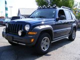 2005 Midnight Blue Pearl Jeep Liberty Renegade 4x4 #18021540