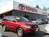 2006 Toyota Highlander Salsa Red Pearl