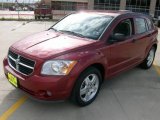 2007 Inferno Red Crystal Pearl Dodge Caliber SXT #1802989
