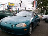 1995 Paradise Blue Green Pearl Honda Del Sol S #18106745