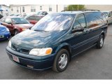 Dark Teal Metallic Oldsmobile Silhouette in 2000