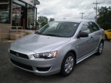 2010 Apex Silver Metallic Mitsubishi Lancer DE #18098129